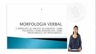 Curs dautoaprenetatge de valencià Lliçó 14 Morfologia verbal [upl. by Ifok]