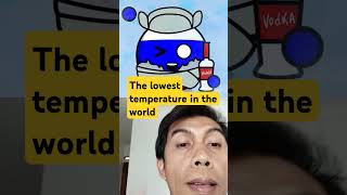 The lowest temperature in the world countryballs coun country temperature biggerbetterstronger [upl. by Victory]