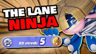 Lane Greninja is BETTER than you think  Pokémon UNITE [upl. by Pliske]