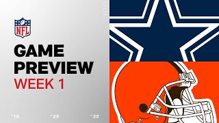 Dallas Cowboys vs Cleveland Browns  2024 Week 1 Game Preview [upl. by Brena]