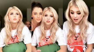 LOREN GRAY INSTAGRAM LIVESTREAM 24 DECEMBER 2018 [upl. by Eatnwahs]