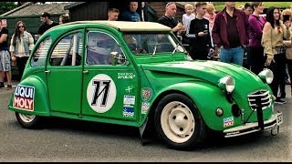 Citroen 2CV with BMW R1100GS Engine  9200Rpm Swapped Classic  Retro Rides 2017 [upl. by Nguyen175]