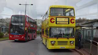 KICKDOWN BEAST Capital Citybus Leyland Olympian 250 J135 PVC Ensignbus Running 2022 Route X55 [upl. by Pearle]