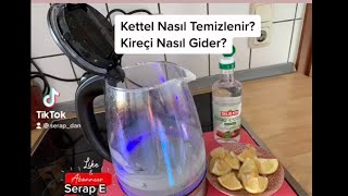 KETTLE NASIL TEMİZLENİRDOĞAL YÖNTEMLE SU ISITICISI KİRECİ NASIL TEMİZLENİRKESSEL REİNİGUNG💯 [upl. by Fotzsyzrk94]