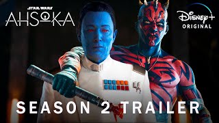 Ahsoka Season 2  SEASON 2 PROMO TRAILER  Lucasfilm amp Disney  ahsoka season 2 trailer [upl. by Juley581]