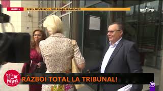 Marina Almășan și Georgică Cornu război total la Tribunal Sunt hărțuită [upl. by Gregorio]