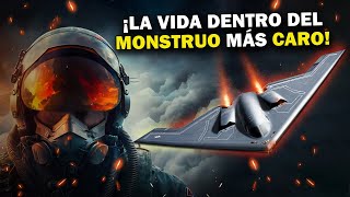 La increíble VIDA de los PILOTOS de un bombardero INVISIBLE B2 Spirit [upl. by Atinahs379]