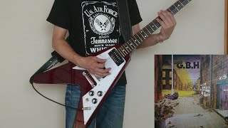 GBH  City Baby Attacked by Rats Guitar Cover [upl. by Acined]