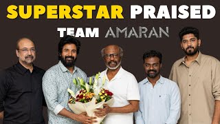 Superstar Rajinikanth Sir praised Team Amaran  Kamal Haasan Sivakarthikeyan Rajkumar Mahendran [upl. by Yenahc518]