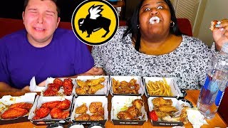 Buffalo Wild Wings Challenge • MUKBANG [upl. by Gilbertina56]