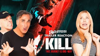 KILL Trailer Reaction Hindi  Nikhil Nagesh Bhat  Lakshya Raghave Juyal [upl. by Sigmund]