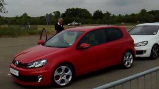 New Golf GTI Mk6 Demonstration by Russ Swift PT2 [upl. by Narton927]