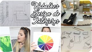 Design de Interiores ➸Trabalhos da faculdade  MAQUETE [upl. by Violeta263]