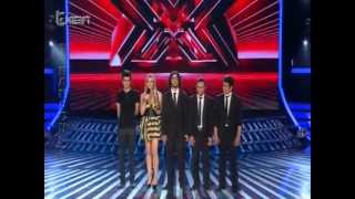 X Factor Albania  Anxhelo VS Grupi X [upl. by Aeduj]