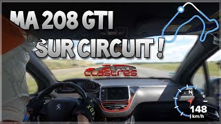 208 GTI sur circuit [upl. by Azmah]