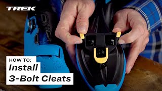 How To Install 3Bolt Cycling Cleats [upl. by Desmond345]