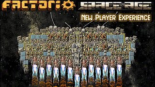 Leaving Nauvis with a TURRETLESS defense  Factorio SPACE AGE the NPE I played ZERO hours 2 [upl. by Yenattirb180]