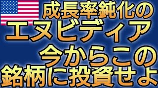 決算内容から、以前から予測されてきたエヌビディアの成長率の鈍化が示された。今後どの銘柄が伸びてくるのか？今一番有望とされる銘柄を紹介していく。 [upl. by Nnazil]