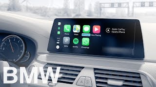 BMW ConnectedDrive Apple CarPlay [upl. by Annahael]