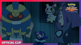 A Haunted House  Pokémon the Series Sun amp Moon—Ultra Legends  Official Clip [upl. by Razal]