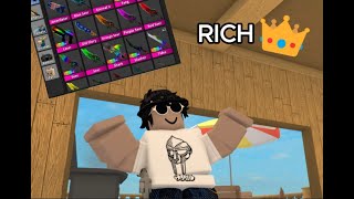 using discord to get rich in Murder Mystery 2 [upl. by Narak914]