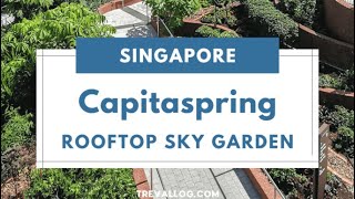 Sky Garden at capitaspringSingapore [upl. by Lenes21]