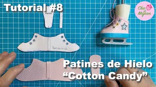 Tutorial 8 Patines de hielo quotCotton Candyquot [upl. by Gilead]