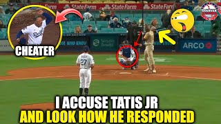 He accused Fernando Tatis Jr of cheating and you wont BELIEVE what TATIS JR DID to him [upl. by Esmerelda]