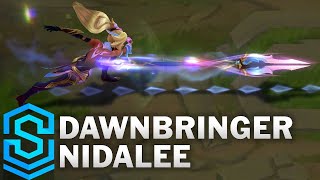 Nidalee Thần Sứ Dawnbringer Nidalee Skin cực quyến rũ hóa báo thì phải gọi là tuyệt phẩm múa cả giáo [upl. by Alfeus]