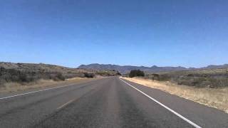 US 67 Marfa to Presidio Texas [upl. by Asirahc]