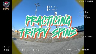 Trippy Spin Practice fpv freestyle kayoudur [upl. by Gavrielle]