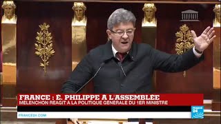 REPLAY  Discours de JeanLuc Mélenchon à lAssemblée Nationale [upl. by Duston221]