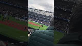 England anthem vs Ireland Twickenham 2024 [upl. by Arivle]