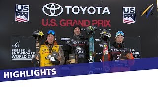 David Wise leads US clean sweep in Ski Halfpipe at Snowmass Highlights [upl. by Viens]