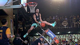 Jordan Kilganon Performs NEVER BEFORE SEEN Dunk in front of NBA Legends [upl. by Llirret]