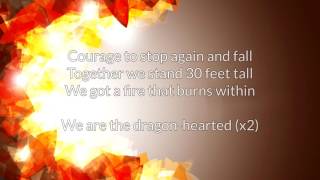 quotDragonheartedquot by CaptainSparklez  Lyrics [upl. by Burra536]