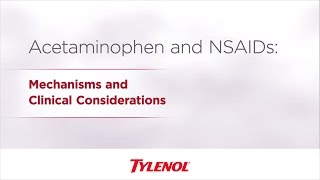 Acetaminophen amp NSAID Differences  TYLENOL® Professional [upl. by Malas874]