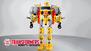 Transformers ConstructBots  Bumblebee Instructional Video  Transformers Official [upl. by Haskell362]