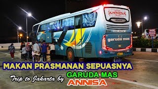 Tiket 160k MAKAN PRASMANAN COORRR AMBIL SEPUASNYA Trip to Jakarta by Garuda Mas quotAnnisaquot part 2 [upl. by Gennie]