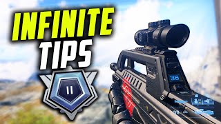 Halo Infinite Beginner Tips 2  Improve Your Aim Strafing Motion Tracker amp Map Control [upl. by Esilehc]