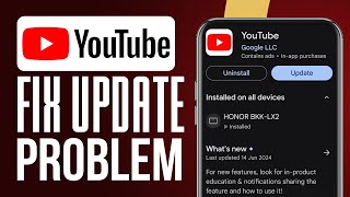 How To Fix YouTube Update Problem 2024 There Was A Problem With The Server 400 Solved [upl. by Leicester]