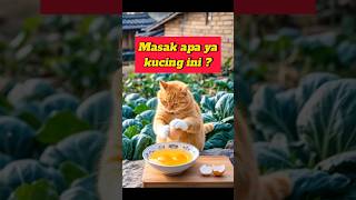 Masak apa ya kucing ini  shorts kucing kucinglucu [upl. by Seaver]