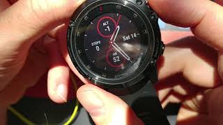 Garmin Fenix 5X Plus Sapphire Unbox and Settings Test Review [upl. by Milda451]