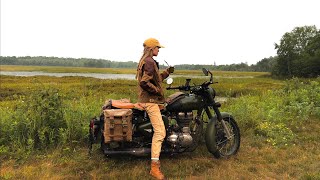 Solo Motorcycle Camping  my first trip as a new rider [upl. by Elehcim]