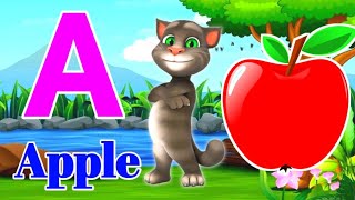 A for apple  अ से अनार  abcd  phonics song  a for apple b for ball c for cat  abcd song  abcde [upl. by Inessa426]