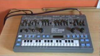 How to program a Roland MC202 part 1 [upl. by Irving892]