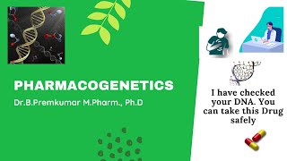 Pharmacogenetics  General Pharmacology [upl. by Domeniga]