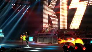 Kiss Detroit Rock City Las Vegas 8112012 [upl. by Ellga]