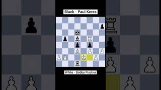 Game8Bobby Fischer vs paul keres1023Nh6Keres misses drawNice and instructive endgamechess [upl. by Ayoted]