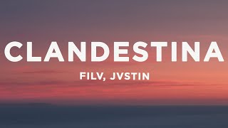 JVSTIN  CLANDESTINA TikTok Remix Lyrics [upl. by Rohn]